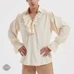 Chemise Steampunk Renaissance pour homme au style dandy
