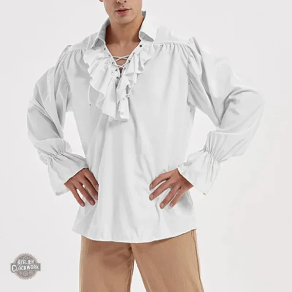 Style dandy audacieux avec la chemise Steampunk