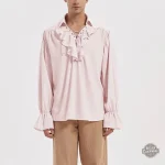 Chemise à manches longues pour un look sophistiqué
