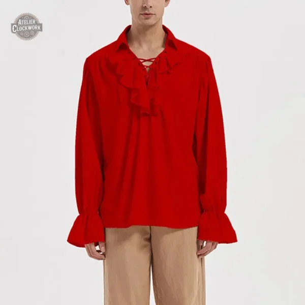 Chemise vintage pour un look inspiré de l'époque victorienne