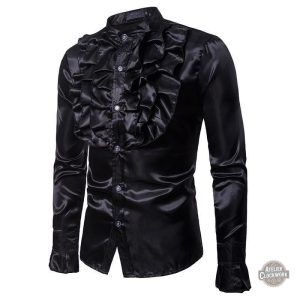 Chemise dandy pour homme, look audacieux et chic