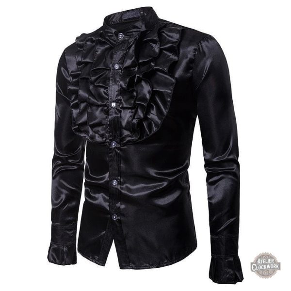 Chemise dandy pour homme, look audacieux et chic