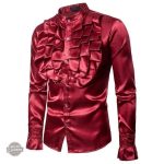 Chemise élégante pour homme, touche steampunk