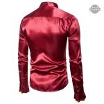 Chemise courte dandy, style inspiré des courtiers