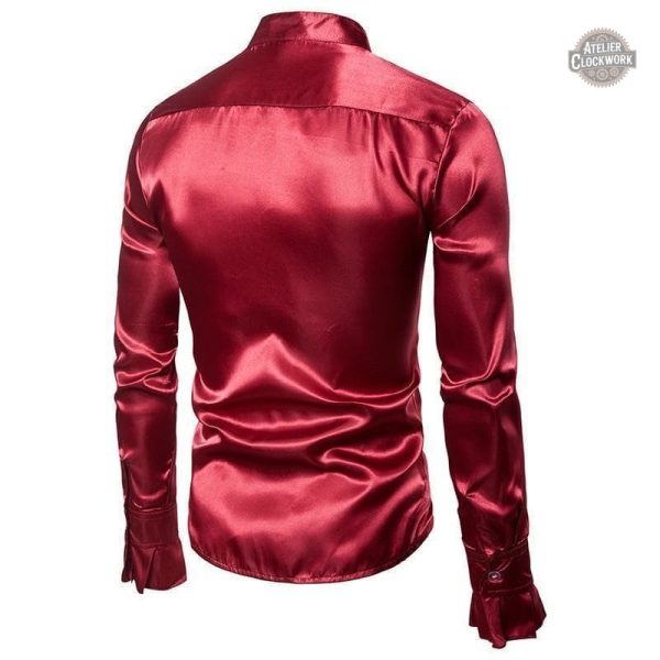 Chemise courte dandy, style inspiré des courtiers