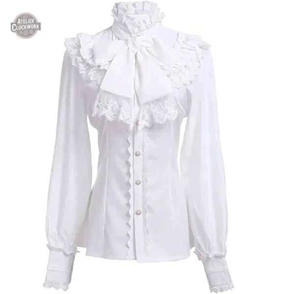Chemise steampunk élégante pour femme