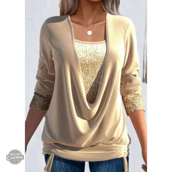 Chemise à col haut pour un style distinctif