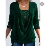 Chemise de style ancien avec détails raffinés
