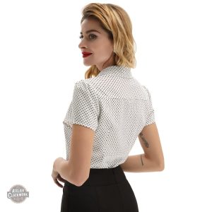 Chemise vintage femme, influence steampunk unique