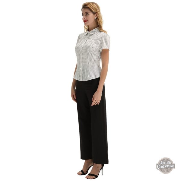Style steampunk, chemise femme à l'allure audacieuse