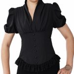 Chemisier femme style steampunk inspiré du XIXe siècle