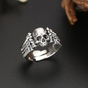 Bague steampunk pour homme au design audacieux