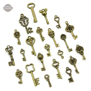 Accessoires Steampunk Clefs Vintage