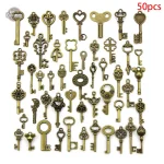 Clefs anciennes inspirées de l'esthétique steampunk