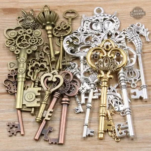 Kit de clefs Steampunk pour projets DIY