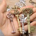 Clefs décoratives Steampunk pour décoration artisanale