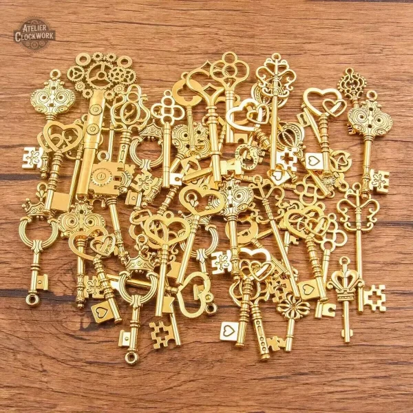 Variété de clefs Steampunk pour projets créatifs