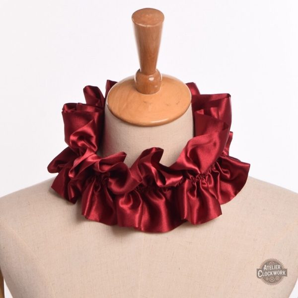 Détails du col flashy pour costume steampunk