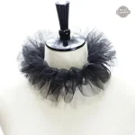 Accessoire de costume steampunk, col fraise
