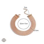Collier Steampunk pour femme, fusion entre passé et futur
