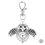 Petit hibou steampunk en collier élégant
