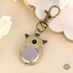 Hibou steampunk : collier montre unique