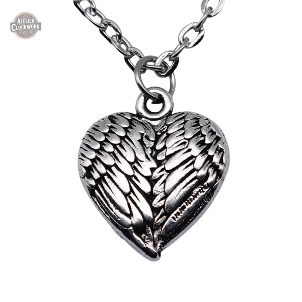 collier-pendentif-coeur-porte-photo-steampunk-store-1 Collier photo steampunk, garde souvenir unique pour femme