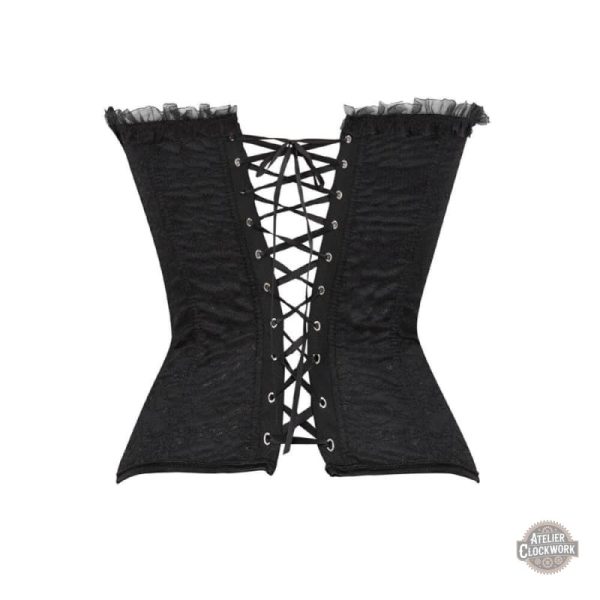Corset steampunk avec lacets ajustables
