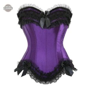 Corset Burlesque Cabaret - Élégance et Fantaisie