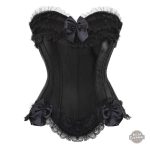 Corset Burlesque - Évoque l'art du cabaret avec panache
