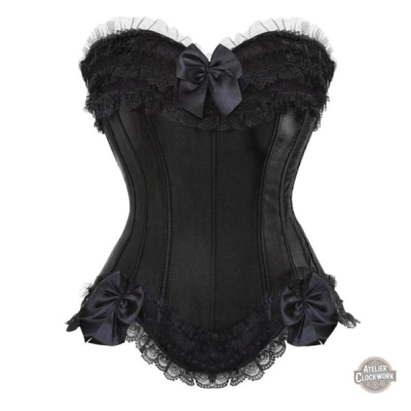 Corset Burlesque - Évoque l'art du cabaret avec panache