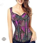 Corset steampunk violet pour un look audacieux