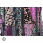 Corset femme violet au design steampunk unique