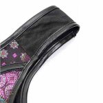 Accessoire steampunk : corset violet pour femme élégante