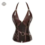 Corset Bustier Cuir Femme - Hester Shaw