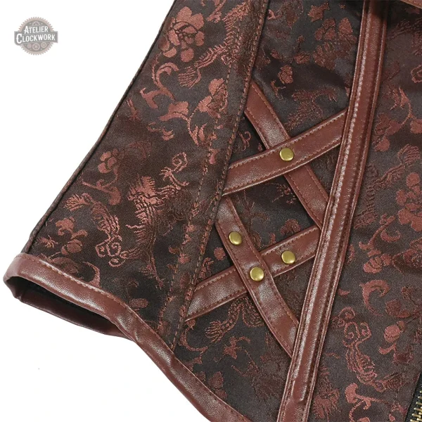 Corset en cuir pour un style vintage