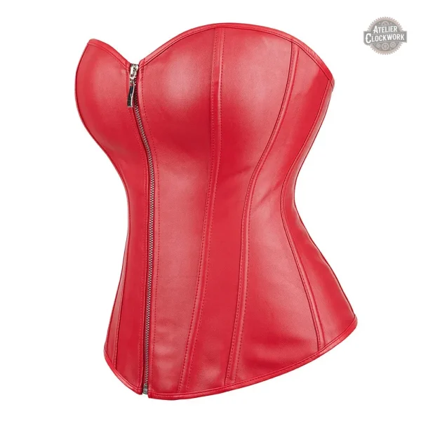 Corset cuir pour femmes, élégant et confortable
