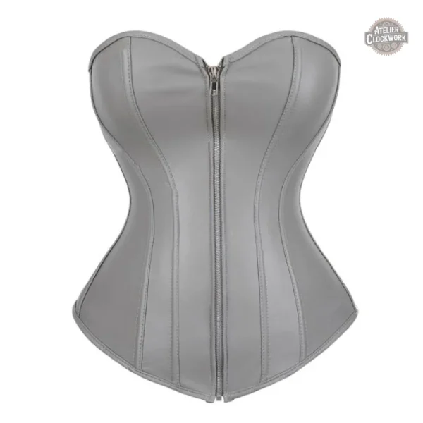 Corset en cuir pour femme, chic et stylé