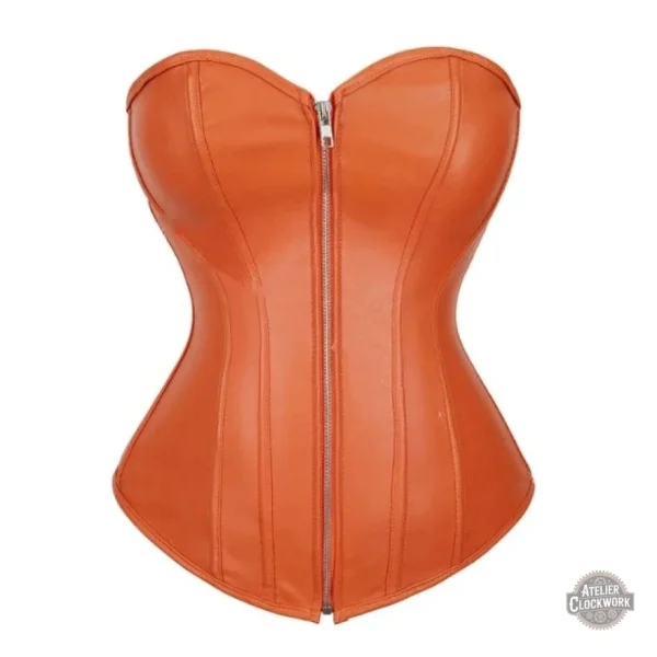 Corset cuir femme, parfait pour les tenues vintage
