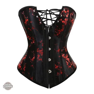 Corset Bustier Décolleté : Red Scarlet