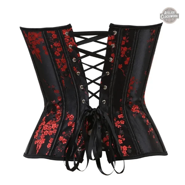 Corset Femme Rouge au Design Élégant
