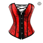 Corset Décolleté avec Style Steampunk