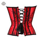Bustier Rouge pour Esprit Steampunk