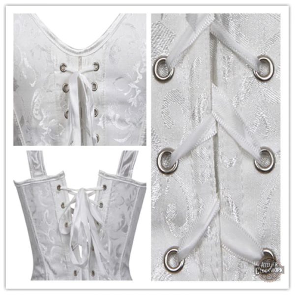 Corset femme au design steampunk distinctif