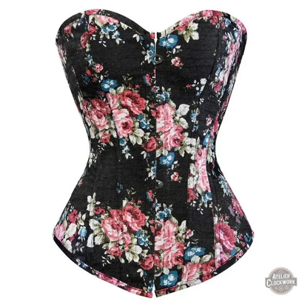 Fleurs du Mal, corset steampunk pour un style distinctif