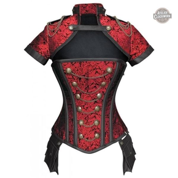 Corset élégant pour une allure steampunk raffinée