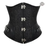 Accessoire steampunk sous-buste en marron élégant