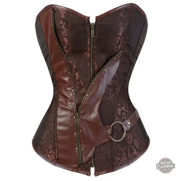 corset-pirate-femme-1 Corset Pirate Femme - Mary Read Steampunk