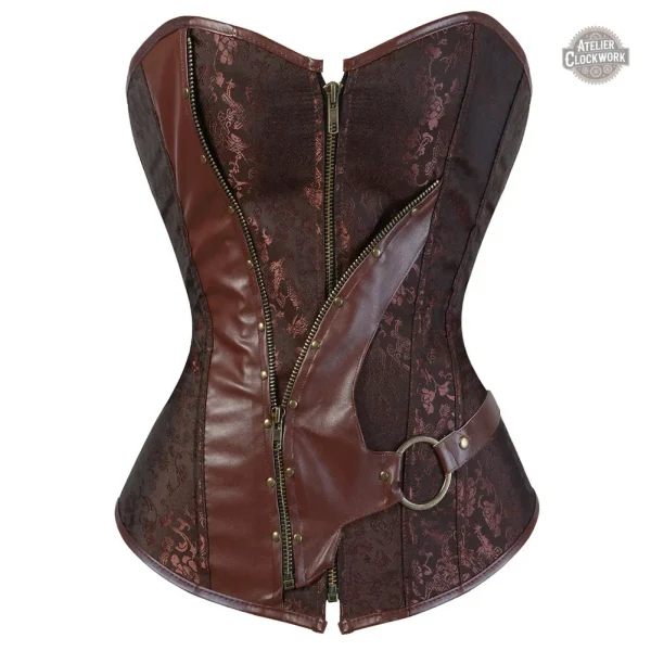 Corset steampunk Mary Read au charme intemporel