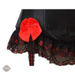 Corset sexy avec porte jarretelles pour look audacieux